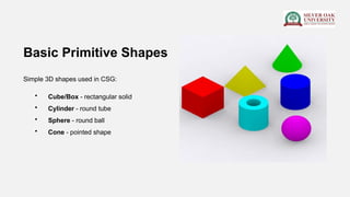Constructive Solid Geometry.pptx girl DJ DJ | PPTX