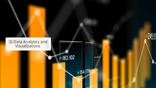 2) Data Analytics and
Visualizations
 