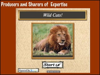 Producers and Sharers of  Expertise 