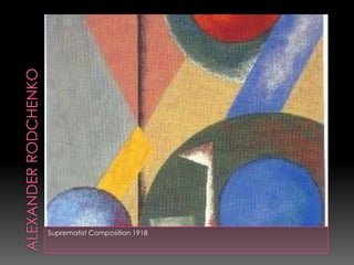 Alexander RodchenkoSuprematist Composition 1918Suprematist Composition 191Suprematist Composition 1918
