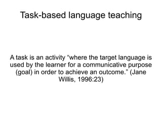 Scaffolding in language learning 