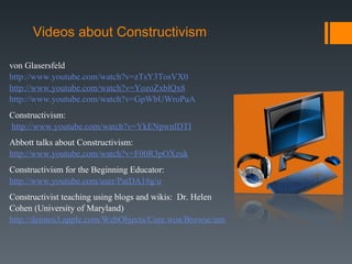 Constructivism: How to Use It to Improve YOUR Teaching and Learning | PPT