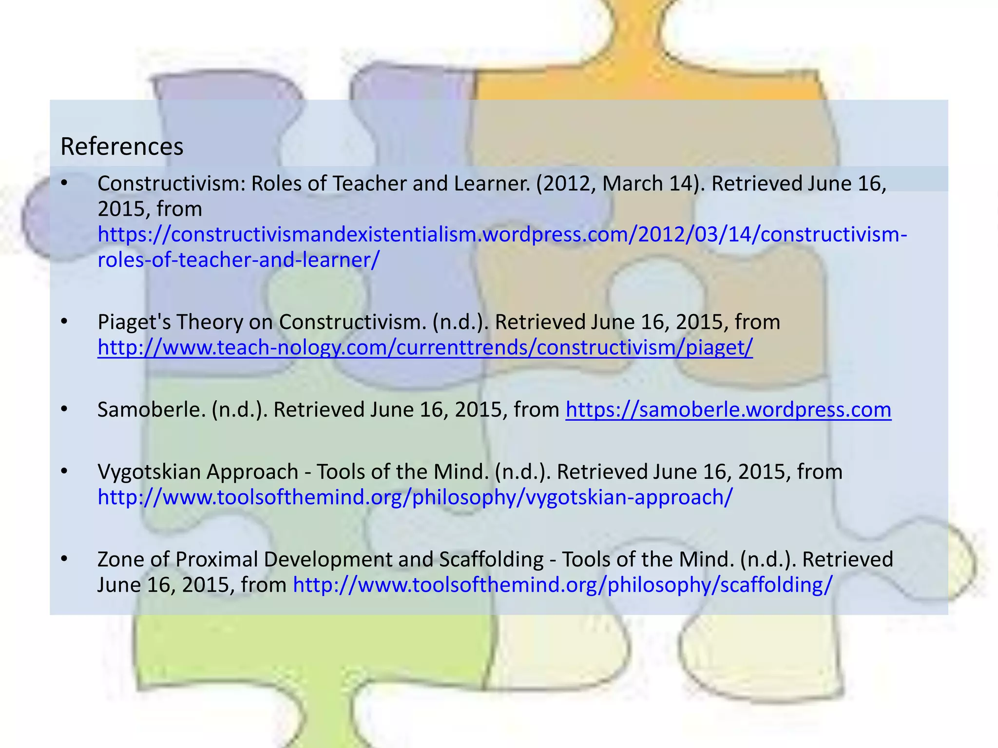 Constructivism | PPTX