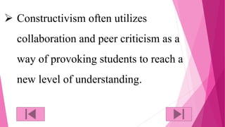 Constructivism | PPTX