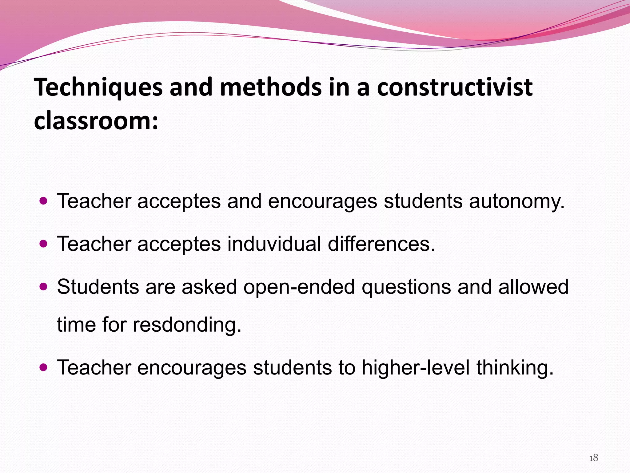 Learning Theory (Constructivism) | PPTX