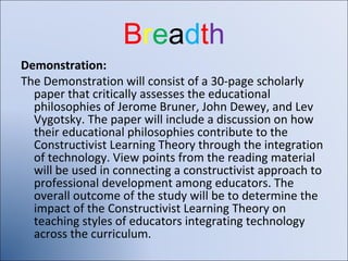 Constructivism and Educational Technology | PPT