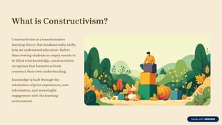 Constructivism Active Learning Constructivism in Education: Active Learning Through Experience and ...