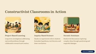 Constructivist Project Constructivism in Education: Active Learning Through Experience and ...