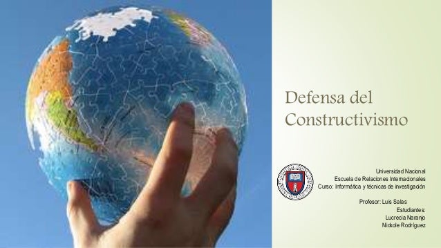 Constructivismo Relaciones Internacionales – OMUKOO