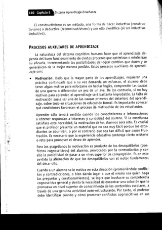 Aprendizajes sin limites (costructivismo)