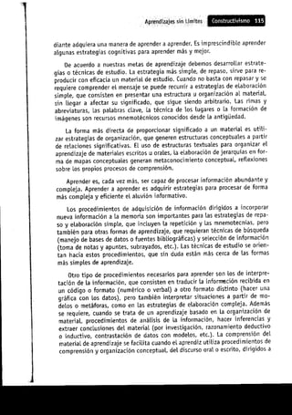 Aprendizajes sin limites (costructivismo)