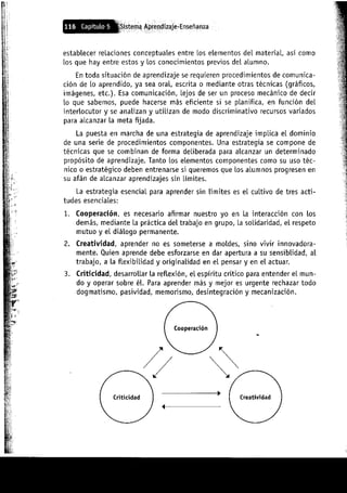 Aprendizajes sin limites (costructivismo)