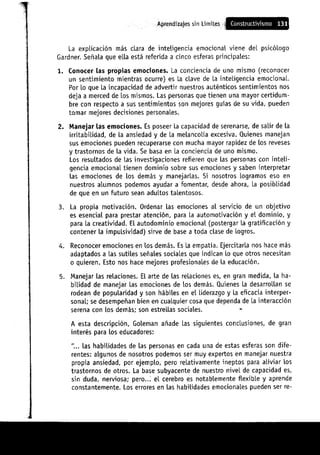 Aprendizajes sin limites (costructivismo)