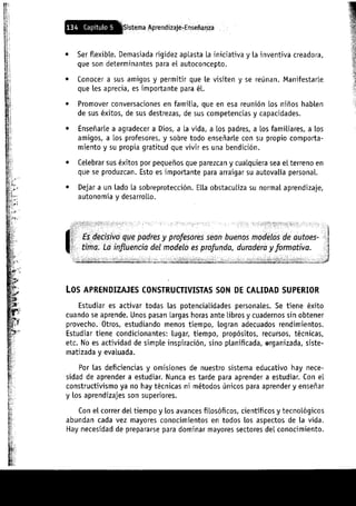 Aprendizajes sin limites (costructivismo)