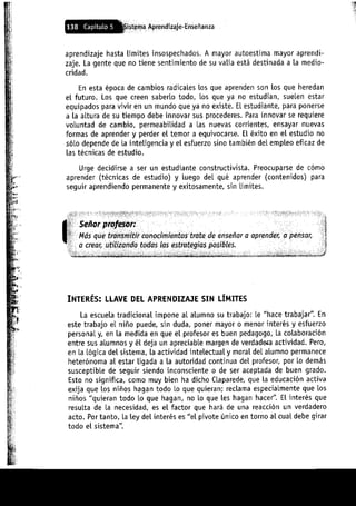 Aprendizajes sin limites (costructivismo)