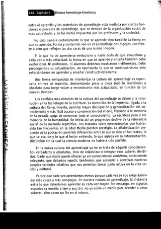 Aprendizajes sin limites (costructivismo)