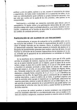 Aprendizajes sin limites (costructivismo)