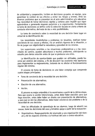 Aprendizajes sin limites (costructivismo)