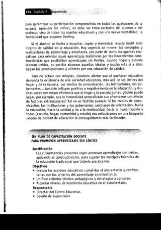 Aprendizajes sin limites (costructivismo)