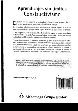 Aprendizajes sin limites (costructivismo)