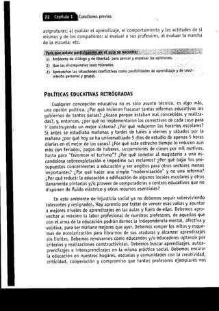 Aprendizajes sin limites (costructivismo)