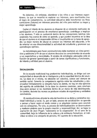 Aprendizajes sin limites (costructivismo)