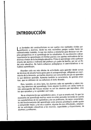 Aprendizajes sin limites (costructivismo)