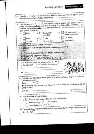 Aprendizajes sin limites (costructivismo)