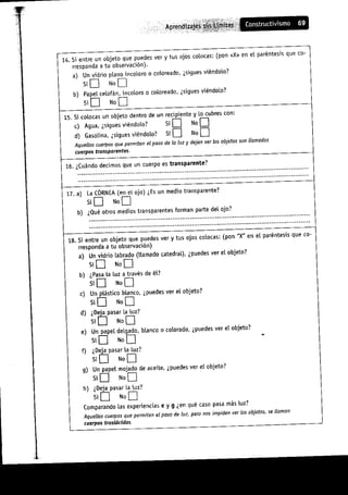Aprendizajes sin limites (costructivismo)