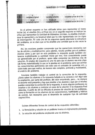 Aprendizajes sin limites (costructivismo)