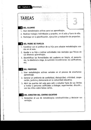 Aprendizajes sin limites (costructivismo)