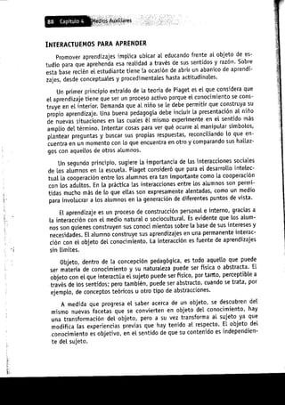 Aprendizajes sin limites (costructivismo)