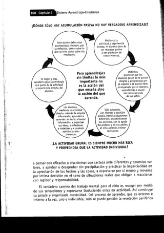 Aprendizajes sin limites (costructivismo)