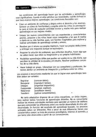 Aprendizajes sin limites (costructivismo)