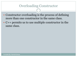 Constructor and Destructor | PDF