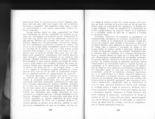 memoree.ze Fred in coirfesilinea sa scrisir ? Irnagini, gin-
ch,rli, clar mai ales sfrili care leagi to|-r1 ir-itr-o rni;care
mrizicalir a ,,temelor('. NIai inportant chiar clecit ce spu-
nc e:'ottl-narirtor e c?t?i?, spi'lne, rapcriurile, oldii'retr in-
tcrnir a textului.
:tlage atenlia faptul ci, deEi ,,aminliriie( h-ii Frecl
sinl declanqate. cle lectura scrisorilor lui Ladlima in or-
rlinea lor cronologici, sLiccesiunea acestor r"ememorJlli iir
text, este una libera fati cle cea temporali, conduLsi:r cle
alli factoli. Ordinea clin rllscozrrs esle a11"a clec?t cea diir
It istait'e. Disloca.rea, cliscontinttitatea, r'i slttnrai'er tinrpu-
lui sint intotcieauna proc'l,-rcli-,.e semirni,ic in roma.n. De
tlcccil 1rL1 ni se pare deloc intirnplirior faplul cir sc incepe
c'.r secr.enta cle 1a llorrila, care nlr a fost nurnai ocirzia
inlili'ririi Frecl-Ladima, ci ;i a unui chlel intre ei (in le-
gii|-iri cleci cu motivul rnor'l;ii). Nici, mai i.rles, ca ulti-
mc'le clond .,momente(( rememorate sint Locmai plecareil
sprc Cape'iorr,'n (expedi{ie incheiati cu un accident care
anticipir sfirqitul eroului) qi inceputul ii-rl:irii, intilnirea
Frcci-cloamna T. Este s?mnlll visului r-rirei iegiri clin timp :
t.tnde,,.it intre durata care implica cleclinr-ri (de aceea in-
ceplriul iubirii este rememorat clupi istoria ei esenliald,
ca 1;entrli a-l re{ine pe el
-
uir incepttl etern *-, nt1
cc i-tt ttrmat) qi anticip'.r,rea mor{ii (,,,Capelo',.vn((, tesia-
menlirl etc.), intr-un fel cle limb ai suspenciirii (slrrbo-
licii qi ciimatul inter'ior a1 .,clttpi-ainicz;ii cle atigtts'ui().
Sir"rgnrul personarj care rimine m:ri mulL o conven-
tic tr:hriicii este tocmai ,,atttorul6'. El esle necesar arti-
cr-iii'Lrii rli rctunjirii consirucliei, esle un ,,ro1t( necesar
:rriicuiiirii structurii romanului, subordonat ei, deqi apa-
rcnl instanld supiaorclonati tuturor celcrlall,e pcrson:r-
ie. In orice caz, nu e el centrttl ordinii de sEns clin Fatul
Itli Prac:tLst (acest ro1 il ioaci Fred). Dincolo de infor-
rratiiie qi comentariile lui, complementare textelor ce-
lor'1:i1ti sall forrnulind idei despre literaturl Ei scris,
,,alrtoirlLl(( e o singuri datI, pe o direclie esenlial5 ln con-
str'.rctie, clelegatul evic'[eirt arl autoittltti, cind prin e1 se
incheie circuitul cLi valoare simbolici al unui motiv
ceniral. ,,Caietele(( lui Frecl rror fi predate doamnei T.,
trebr-rie prec'late ei, pentru cI in e1e este, uimitor in com-
p1e--iit:itea sublimdrilor de care se inv5luie, cel mari in-
tcr-is timp aI iubirii eror,ilui. Nr,r irr-rmai penLru cd le con-
line pe toate ceielalte qi 1e evoci intr-r,rn fel cle gest su-
fletesc eroic al cr-rprinclerii lor sirnultane, ci fiinclca in-
trcaga inflorire a vielii cie conqtiirrlA qi a raportului ctr
llrrnea ,(,,dup5-amiaza cle august(') apare ca o expansiri-
ne a puterilor iubirii gi, prin e1e, o regdsire a unit5lii
si ;iib.lan{ei triiic.
Ilsbreanu, romancier al eirergiilor gi .,patimilor((, a1
c.lementarului, clescoperea in cenuqir-rl coticiianului qi ba-
niiLilh,ri o ordine Ei nn dr:rmatism al esenfelor. Camii Pe-
trescu i;i conduce eroii clinspre o fascinalie a icleii gi a
esenlelor gindite, prin impeisuri ;i egecr-tri care ii reveld
1or lnEigi, spre o regdsire a esen{elor vii, trdite cr-'. in-
treaga fiin!5, in lurnina inaltX a spiritului. Dramele pa-
sir-rniLor gi clestinelor tragice ciin ,,h-rmile(( rebreniene inal-
tir ttrnanul, fari a-l falsifica, la o erpresie monumenta-
liza.tir a sitr-l5rii omr:lui in lnme, pe Ltn foncl epic Ei cos-
mic. Romancierul exper.ienlelor qi tensiunilor cllnoagte-
rii g'isegte m:irefia onului in setea h-ri cle aclevir gi cer-
l"ituriini, cle luminh rnoralir qi existenlir aulenticd, aduce
comptrexitatea qi antinomiile iumii iir spatiul interior. al
conEtiinlei, gi 1e proiectea:zii in clrtrrnatismnl Ei apoteo-
zele ei. Ceea ce erau aminarea, circuluritatea, contrapunc-
tui planurilor epice ia r-inr,tl sint jocul timpr-trilor qi al
nal'aiori1or,,,scrisL11(( qi amintire:r, clialogul experienl-e-
lor ;i a.1 confesiunilor li-r cc-lirlalt. Nlartorul impcrsonal.
prin denr.rcl€ire il esenteloi: :rsci.inse sr,rb suprafelele oi:iq-
ntiilulni, gi eul patetic, prin interoga'l,ie care conduce ciin
fr:iignlenlarui Ei amorful ,,perigetic(( spre armcnia Ei den-
sirilteil momcnlelor ,,apogetice((, plln in comunicare, qi
unlil qi altr-rl, ader.iirul rea,1i-ilni cu fiorr-r1 nnei coeren{e
;i vit"aiitiili mitice a lr"rmii gi existenici. Moclerni ermin-
ctoi qi aparlinind miEci,"ii vii a literalurii romAne pe care
o irnbogi{esc organic, Reltreanu qi Camil Petrescu sint
mirrii irrhitecli ai romannlni : constrr-rctor-r,r1 cle clramd ;i
eitoXlee ;i ce1 ai romanulni-,,metaforf, epistemologic:i'.
s'Lau lntr'-o fireascir egalit:rte cle plim-pian al valorii ar-
tistice, pe douf, linii cle evclulie centrale ;i complemen-
tare 1n istoria rornanului romAnesc.
230 ?31
 