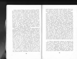 j'
t
Ini{ial, Apostoi Bologa este incd un automat, reacfiile
lui exclud incioiala, nuanla, totul e dinainte cintdrit, ju-
clecat, inscris in criteriile sumare ale ,rCodului((' cdrttia
el qi cei ca el nu au decit sd ii aplice corect litera. Pen-
tru o ,,fire excesiv de ;ovditoaret( ca a sa' e aproape ,ull
or,.oro"ii ci r6zboiul a instaurat un sistem de norme ,,cla-
iett ale ,,binelui<( gi ,,adevdrului66, care elimind incertitu-
clinile qi'complica{iile r.rnei alegeri.,,Datorie((,,,lege((,,,do-
vezi({, ,,du;man(( sint repere simple, tranqante, necesare
ca si orienteze ac{iunea. Singura griji a celui care uitd
sd pund sub semnul intrebf,rii intemeierile
',Codului((
_-
lasat si juclece gi si aleagd ln locul lui
-
mai poate fi
ca 'totttL
"sir
,,func{ione2ei normal, fdri abateri Ei fdri
surprize, in ctipa transformSrii principiilor- reci 9i-ab-
stracte in act. Este oare excesul de zel al 1ui Bologa
(,,Gata tot. caporal ?() un simplu tluc retoric menit si
iiiblinier" mai apdsat, prin contrast, apropiata dezarti-
culare a ,,convingerilor" personajului ?
O execu{ie aie intotdeauna ceva de ritual destinat sd
consacre .'"idi"Lrrl in, lzurnele ,,lumii(, chematd prin re-
prezentanlii sdi sd qi-l insuqeasci sau cel pulin sd ofere
iimulacrui unei participdri la faptul implinirii iui. Spec-
tacolul facut sd inspdiminte qi sd intimideze, dar.' 9i sI
creeze aparenfele unei aprobdri mai largi, dincolo. de cer-
cul ,,jud-ecitorilor((, are de aceea nevoie sd se desfdEoa-
re aiipa un scenariu precis, mereu acelaEi, de cerernonial
perfect, care si ascundI (si sublimeze) conlinutul sit"t
trutal. $i cu cit este mai indoielnici vinovdfia pedepsitd
(cu moarlea), cu atil cievine mai important tolul punerii
in sceni, pentrr-i a ince{oEa prin ea miezul omenesc tra-
gic al siiualiei : cle rigoarea ei depinde ca omul sacrifi-
Iat si fie uitat in fala ordinii ,,impecabile(( a maqinii de
tiiat capete. Or spinzurarea lui Svoboda ,este de la'un
capat la :rlttt1 un iir ae incdlcdri qi defecliuni ale scena-
riului ,"iCeal((. Lipseqte ,'sciunelul(( pe care trebuie sd se
urce conclamnatLll, caporalul care {ine loc de c6ldu se
rnigcd in neEtire qi in ultima clipd este pus sd-qi sjoatd
tunica (,,1{ilitaru1 in ttniformd nu poate fi c51du() (P' sp'
-- p. +3'81 '0, ceea ce line scena in loc Ei face sh se reia
cle doua ori acele3qi gesturi, condamnatul nu-9i expri-
m6 o,ultima dorin!5((, doctorului i se cere sd constate mai
repede moartea, generalul renun{5 la discurs. Totul este
cle o silnicie rau ascuns6, evocd atmosfera unei supri-
mdri ruginoase, fird sens Ei fdri autoritate moral5.
Bologa este intr-adevAr, cum s-a spus, inci din prima
secven{i a romanului lntr-o stare de agitalie simptoma-
ticd 21, tot ce face Ei spune el acum este parcd o incer-
care de a se convinge cd vechile certitudini care il feri-
serd cle incloialS qi neliniqte nu gi-au pierdut puterea. $i
tocmai neliniqtea se simte crescind in exaltarea lui nefi-
reascd, febrilA. Dar mai e Ei altceva, important pentru a
infelege conlinutul Ei formula aparte a acestei nelinigti.
Ifebitarea frazelor gata fdcute despre ,,patrie(( ,si ,rcla-
torie(( il aratd pe personaj dornic sd se punS sub scutttl
,,Codului(( impersonal, prelungind abdicarea congtiin{ei.
lnsi ele rdrnin inci in sfera abstractd a principiilor. Exe-
culia este fa{a lor concretd, de act sdvirqit de oameni, Ei
de aceea tulburarea ,,scenariului" ei ii poate face sI se
simti vinova{i, complici la o crimd, E ceea ce se intim-
p15 cu Bologa, care uede acum totul de aproape: Si pe
omul (altceva decit ,,condamnatul(() ucis de formulele
goale, Ei recuzita sfigiatd care trebuia sA ascundd reali-
tatea omeneascd a clipei. In zelul locotenentului venit sd
inspecteze, fard a avea vreo ,rinsf,rcinare direct6(, clacd
1,otul e in ordine trebuie sd vedem incercarea lui de a
pistra iluzia cd totul (principiile, verdictttl, chiar exe-
cu{ia) se petrece pe un teren al Impersonalulgi, al Co-
dului infailibil, mai presus de oameni. Dar Ei teama sar.i
presimlirea cd adevdrul e altul Ei cd intilnirea cu el se
apropie, dureroasS. Deschidere magistrald, in care ince-
putul conline virtual sfirqitul gi sugereazi drumul spre ei,
Ta PddtLrea spinzurafilor impresia de ingustare ex-
tremi a scenei fic{iunii, ,pe care se joacd de fapt drama
iinni singur destin. e izbitoare. O singura clati se mai
intimpld ceva asemdndtor la Rebreantt gi tot intr-tln ro-
man al oirsesiei : Ciuleandra. Dar ceea ce e u$or de pri-
mit in analiza psihologiei bolnave a unui degenerat
care ucide din impulsuri obscure are de ce si ne mire
in cazul r:nui conflict de congtiin!5 ndscut in plini vio-,
lenlA a istoriei (rdzboiul), imprejurare de naturi sd-l
facd pe om, in mod normal, sd simtd apropierea celor-
 