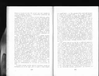 .iiirire iir rl r,rr':rtr-r ie cl:-rrii. 3iL r-edr:m carc sii-rt sr-rrsele a-
r:cstei moJtilitiil.i spccilicc lr in1,clesr-rr.i1or proiectate cle
paginile cc. cleschicl rom;tit'.11.
Doamna T. ertocit in cilci.a scrisori (aclresate ,,auto-
rr-rlui(() momente ile c;tisten'r,ir 1i n-rai ales rii.rnosfera lor
afectiv5, fiiri nici o prcocupitre cie ri crca intre ele alte
legirturi clerit cele care {iil clc sitilrrl ir-rt.eriol al nnei sen-
sibilitirti, cle marca unei personariitirfi sr,rfleteEti cle mare
finefc. Unit;rte involnntar:i, ir-rscrisi in fiecare clin rirs-
irunsulilc pe crlrc personaj'-i1 1e cli intimpl:rrilor trdite,
ntt e,rlit gestr-tri ci1, lraiect Lilrntric, cle reaclii aclese:r con-
trerc'lictorii, numai imperfecl ;i ingeldtor rdsfrinte in et-
JarI. Nu ceea ce se intimpla in erceste pagini concen-
lr:rte constillr.ie valoarea lor exccplionald, ci notaliile
prelioase cle climat interior, irr care se produc ;i au un
scns eve nimei-rtele cliscrete .ril1'e ('omprln existen!a ar_i-
tci-iticii : emolia, inlelegere;r, comlrnicarea.
Iiste o atmosferd impregnatl cle o noi:ild sensibi-
litiite, nei'voasii, imprevizibilir in .,s:rlturile(6 qi ristur-
nirile ei. nicioderti insri rcclLrc'tiltilc. 1a simplul impuls ca-
pricios. Pe cloamna T. o ,,crispeaz;i:li6 rle pilcld acele in-
tlebirri (:rle lr-ri D.) care nll pot avca ,,clecit nr-r rdsprlns(,
tial in clipa urmitoare primei reac{ii incearcir si-i ate-
ntleze ,.brutaiitatcer((. Alt:i clatii : ,,Cererea asta in rate
qi perlficlir m-a lerrcltat(( (P.P. *- p. 2.i) 21). O intiinire
in t'rc'ir cLl ,!X(', barbatr.rl iultit. insolii cle o alti femeie,
cle.,.inc o suferinl;5 insuporl,altiiir cincl in{elege cii unul
tlin" martorii inlimpliirii,,strriiirzir penibila inliinire ca
o vulgar:i ilrami ,:i (. .) face in gincl ipoteze aslrpra sen-
timenteloi' melett, simf inclu-sc. altiir iitulci ,,intr-adev5r
ltiir:asitii ;i mizer:altilS( (P.P.
- p. il7). Ca sai-;i comb:rti
i-!',1.iu, organicir l:t ea, dc a evita ,,tovdrrigia Llnor
i'lirrl::rti rnizeri ca in-ii!iEere((. a$a clrm e D., il ia cle brett
.,poale .,si ca sii mi pedepsesc pulin, iiga clim nu ;titr
care generai fricos igi pede'pseir cr.,r.1lr,rl iriccs{( (p.p. --
p. 13), E meren o milcare in z.igza,g, c instabilitate c:rre
viire clintr-o sensil:ilit:ite compli.xii, merer_l treazit Si,
oriclt clc sr:rprinzdtoare in r-ciiciiilc ei. col-rsccr"-enti cu
sine.
ili iocul aceslor:ir-ibtlle rAsncriri inlciioalc eatoiia qi
inteligenfa ir,Lr 11lt 1oc cgiil. ,,I'Ii t-a oprit o ciipii singele
sui; piele(( (P.P.
-
p. 33), ,,9i parcir clin serrin am incepllt
.::i rirf:ir: in tol cof-pul(( (P P. _- p. {i)' ,,Am incremen-ii
cu l:,'rzeLe inlrec.lescirise .si inim:r imi palpitn ca o-p-asf,-
rc i .") Crisparca giir,rlui ini impiecleclr respilrafia(( (P'P' --
p. i;1, ,,un g?ucf otrtivit mi s-a imprir;tial' in singe .'5i
ini-,,',,r'"ot $ielea" (P.P.
-
p. 5) sint uotiitii carc fi-
r,,*.r,rh temperi,Lr.rra emotivi a tinei clipe, scr'trt 9i intcns"
t)rrr. llcciesirbtrl tinor asl1el cle fulgerS"ri se afl:i iniol-
ile:r,.lna un iqincl, o lriJ-li1-.!ie a spiritr"rlili (cle neclesparlit
.lrr ,::,iril cic iiurlie cilre exprimi e1e inselc.n fel clc ir-r-
i.ltl;*:-ttri a tr'-lpuliti) : teima
"1. ',l.tn
sr-tris dtiruili' :tr
p,iti.r fi soc'otit interesa,i, o con;tiinte subiectir'':i a cieg'ir-
ll;*ll, aut"rea unei coboriri a trecutului din legencla ltri
.in-.iil.illiz:ttoar:e. I-tlpt cu:rc,teristic' eroi1'Ia trlie;le ctt o
.,.'.oli*i.' consla,nt pT sa in h-rminli rnai ctt seamii lrcce-
,lii", schimitr-riile ci" p"t.p""tivi : micqorareit _
srtlletea'-
iii ir ."""i"tiliblarea (rcena din tren), ,ziSz'-aSu] cLrmpiit"
:li ;1i.iej. c1e apetr.enti ir-rltire pentru D., ,,cittclattil scr-rir-ittt'
fiic,-.1: ;icestuia- qi cleterioraiea semnificaliei itli etc- PoaLe
locnturi llentril c:i astfel c1e reevah-tari inter:io:rre implic;'r
iir rrliljcaretr loi tolul : :lenzalie, intuilie, I'ialir a con;tiiit-
iei ll.rrc.
' irl:'it aces'La este $i ttn fel cle a Vorbi (trl romtrncic-
:i.LrllLi, itrin personajul sar-r) despre clurata triili"r c:t stLc-
.,t_.i,,, ilc sitr,iAi.i
-
in cimp,l unei sit'atii
-
falir cle sir"re "li
iti: ::!irlli, exlstenlii reconstitlitit ii-r iilntr ei imi'Lte1i1lii,
,,r,,,,'*"',,"' cle stiiri interioarc(( a carei firare o Lirmirrelt
,],.,-,,11,],_,..,1
21, singura care cli climntr-r1 acleviiral al triri-
1.r,ri;-ii. Piirtaqir inlru aceast.n tttturor personajelcr c1c prim-
plan .,ir-L opera 1ui Camil lretresclt, doamna T' se '"ingt.t-
i,iror.,,r,i piin absorblrea completa,-fdra reziclunri ti fiL.ir
"tin,,.""ti",
a reflexir,'itatii ei rafinate Ei nete ir-r ii-ia-
p, e-i, in reacliile :tp;rrent cele mai tribcre cle oric'c nolri-
iir,,r.. ."r"br.al:i. A piirri o floare est,e la eil ttll .ct cie
inlell:eni:i, naturall penlir-t ci topit in senzalie, in im-
1:r'e.i:. farir placerea cle a ciiserta mcntal a bcngescienei
it,tri:i. i,r fal.ii unui trup care ii inspirir o repttlsie cie ne_-
,,r.lir,r.^ fiinia ci se aptir.l, :;e ,,refugiaz:i(( : ,,sitn!9t]1-t "o
l-oi r.c elam eu mi se iefr-rgiase in ociri, in ollraji( (P'1"'
-
ll. i?i ; ,"Tot corpul mi s-a inlepenit, refuzinclr-t-se(i (P'l)''-
1t J!). FIotSririle aceslea,,,atltOllomc((, a1e tritpttlni vili
1?0 171
 