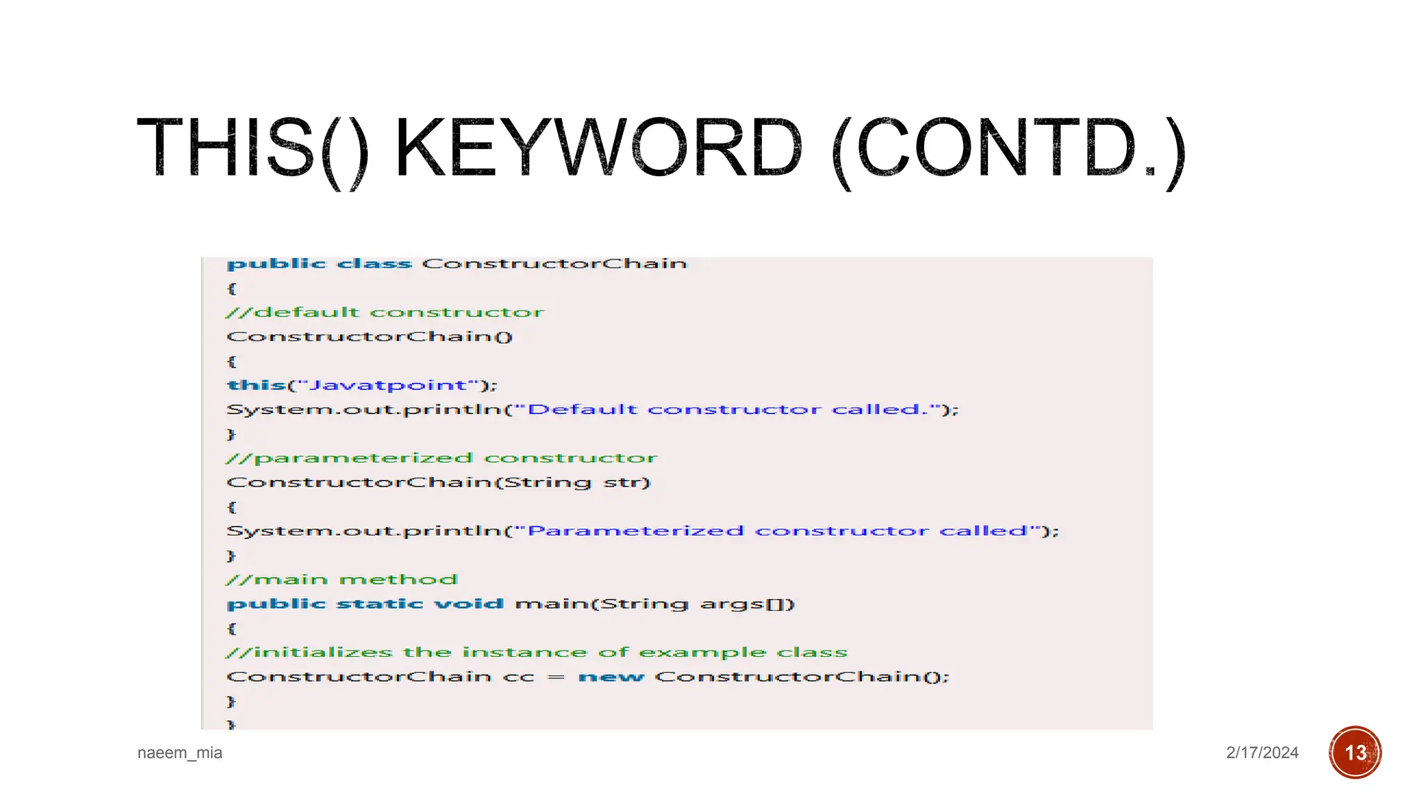 Constructor in Java beginner to advanced full.pptx