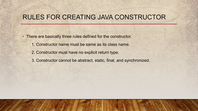 Constructor overloading & method overloading | PPTX | Programming ...