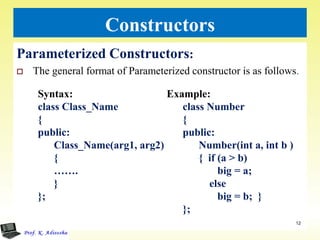 Constructors and destructors | PDF