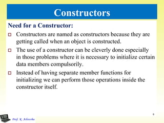 Constructors and destructors | PDF
