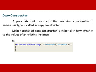 Constructors | PPT