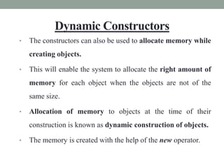 C++ - Constructors,Destructors, Operator overloading and Type ...