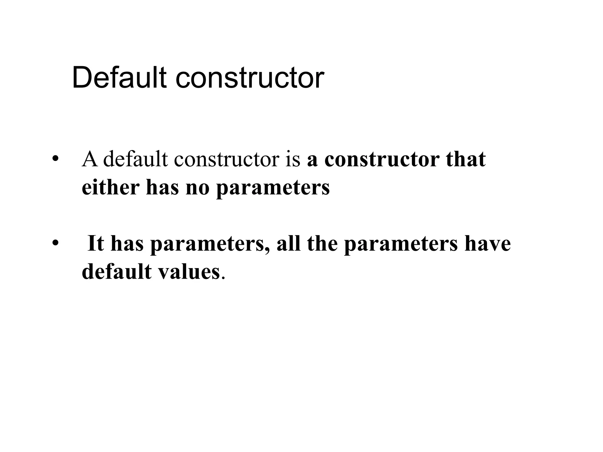 Constructors in JAva.pptx | Free Download