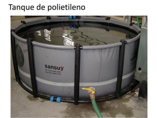 Tanque de polietileno
 
