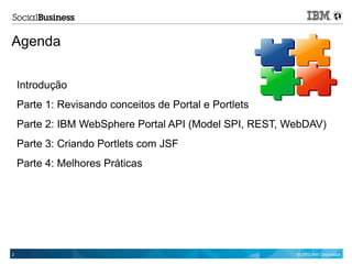 Portletts Construindo portlets para IBM WebSphere Portal – Parte 2 | PDF