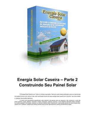 Construindo seu painel_solar