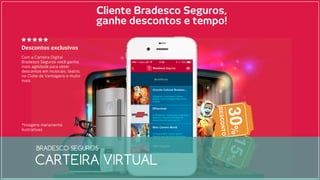 CARTEIRA VIRTUAL
BRADESCO SEGUROS
 