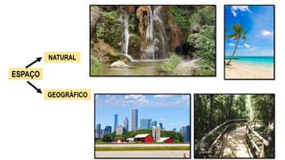 ESPAÇO
NATURAL
GEOGRÁFICO
 